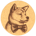 Dog Edition Korkuntersetzer