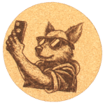 Dog Edition Korkuntersetzer