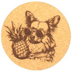 Dog Edition Korkuntersetzer