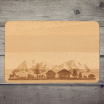 Frühstückbrettchen – Buche – Berglandschaft