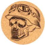 Bikers Edition Korkuntersetzer - Ø10cm – Bild 6