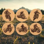 Motocross Edition Korkuntersetzer