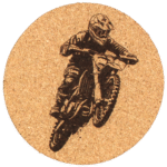 Motocross Edition Korkuntersetzer