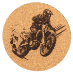 Motocross Edition Korkuntersetzer