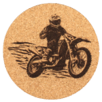 Motocross Edition Korkuntersetzer