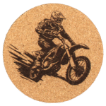 Motocross Edition Korkuntersetzer