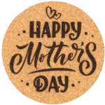 Muttertags Edition Korkuntersetzer - Ø10cm – Bild 7