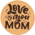 Muttertags Edition Korkuntersetzer - Ø10cm – Bild 6