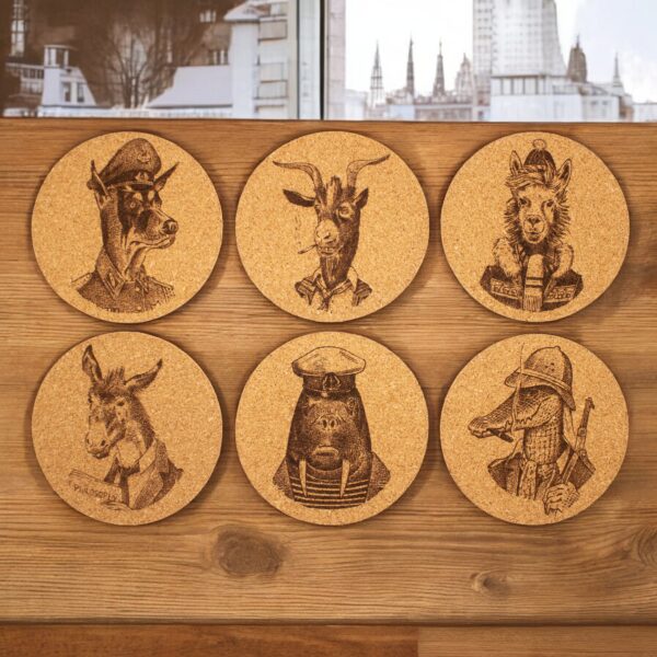 Gentlemen-Animals-Edition-Korkuntersetzer