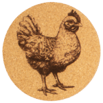 Hoftier Edition Korkuntersetzer - Ø10cm – Bild 6