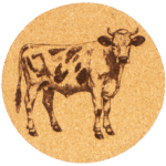 Hoftier Edition Korkuntersetzer - Ø10cm – Bild 7