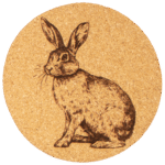 Hoftier Edition Korkuntersetzer - Ø10cm – Bild 2