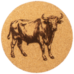 Hoftier Edition Korkuntersetzer - Ø10cm – Bild 5