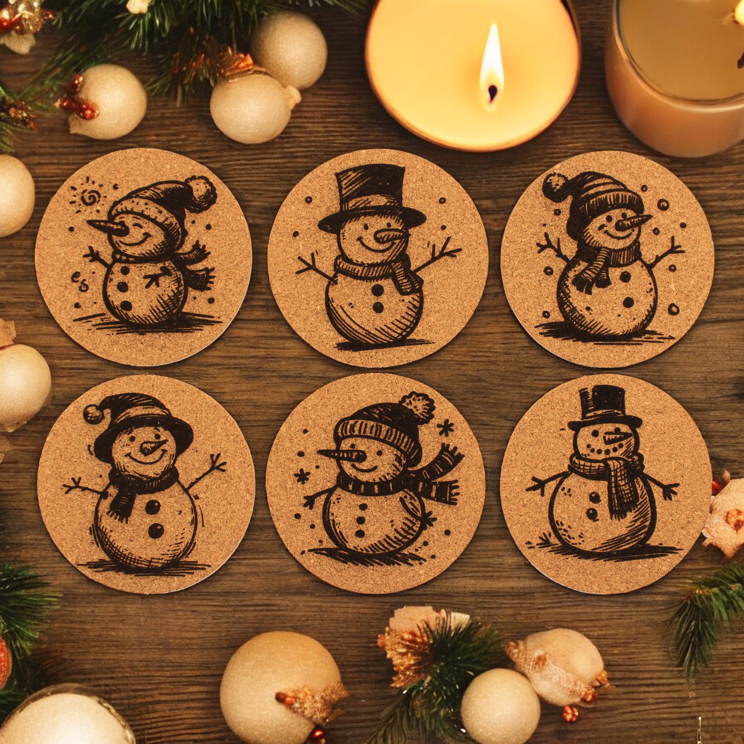 Schneemann 6er Schneemann