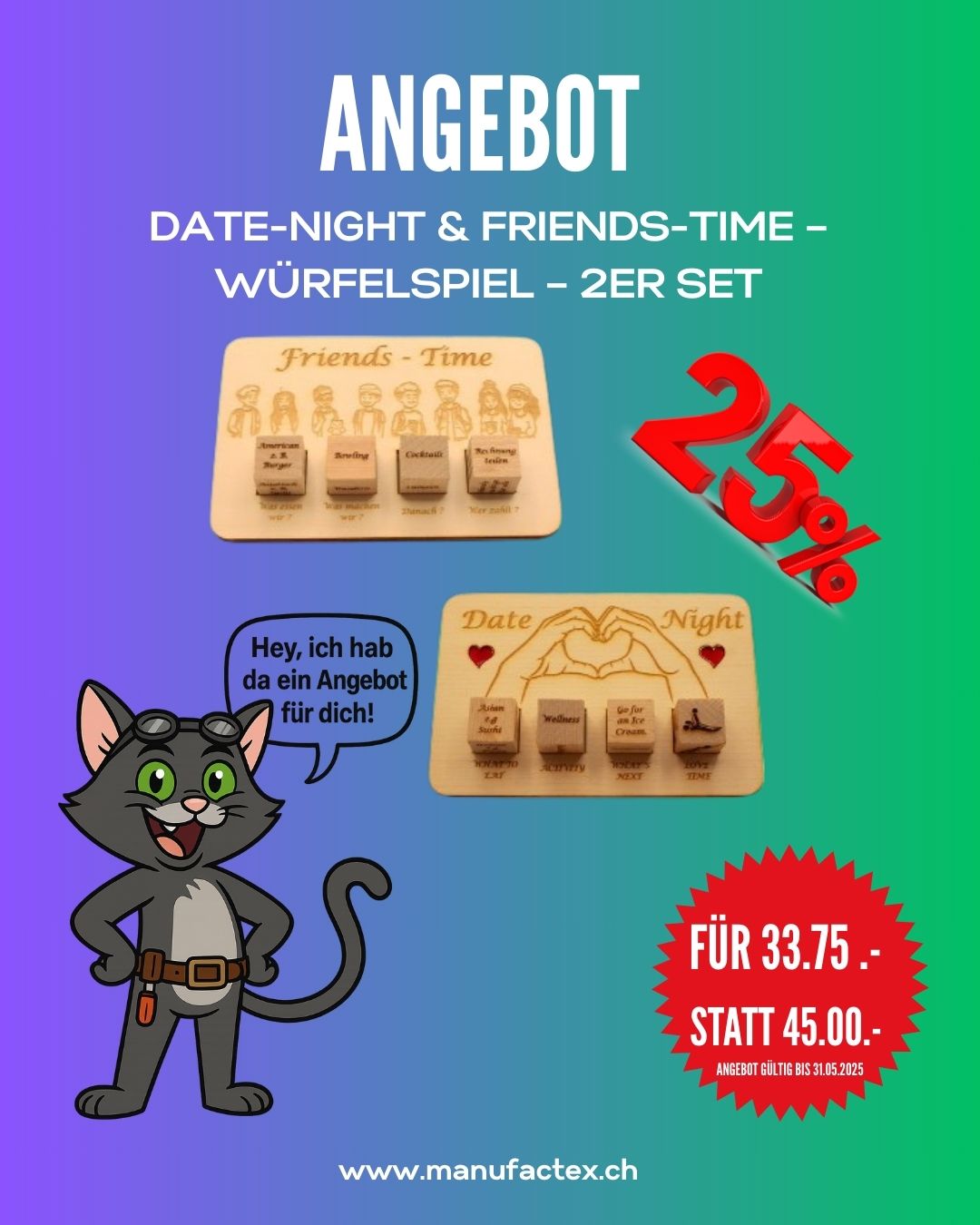 🧡 Zeit für echte Erlebnisse! 🎲✨ 1 ANGEBOT