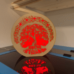 Lebensbaum Lampe Personalisiert6